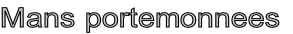 Mans portemonnees